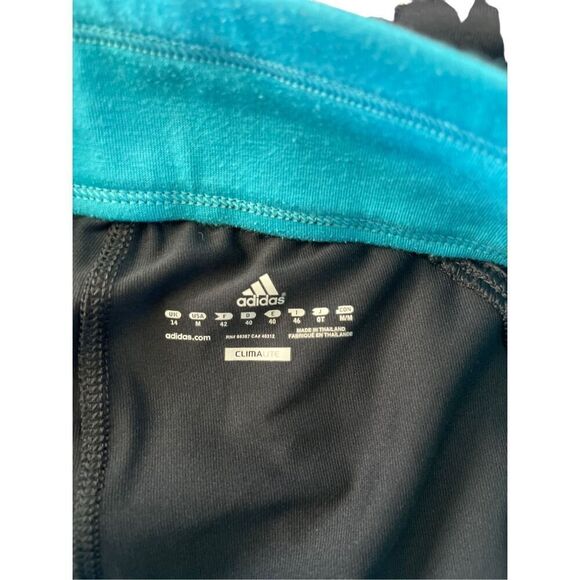 Adidas Women's Climate Athletic Work Out Black Capri Leggings Size M - Picture 3 of 14